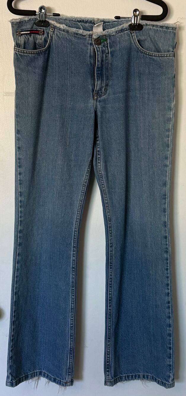 Vintage 90s/Y2K Tommy Jeans Low Rise Bootcut Jeans - Size 13
